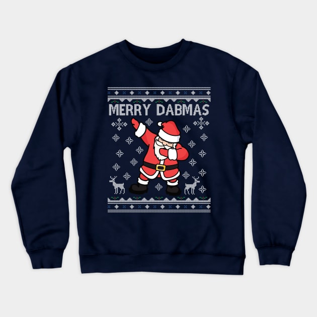 Merry Dabmas Santa Claus Christmas Dab Crewneck Sweatshirt by Nova5